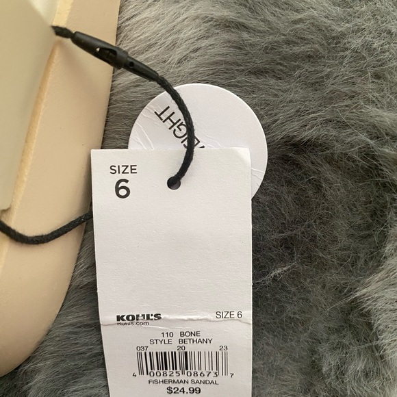 Sonoma Cream Fisherman Sandals with Adjustable Ankle Strap - Picture 5 of 5